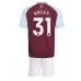 Aston Villa Leon Bailey #31 Hjemmedraktsett Barn 2024-25 Kortermet (+ Korte bukser)